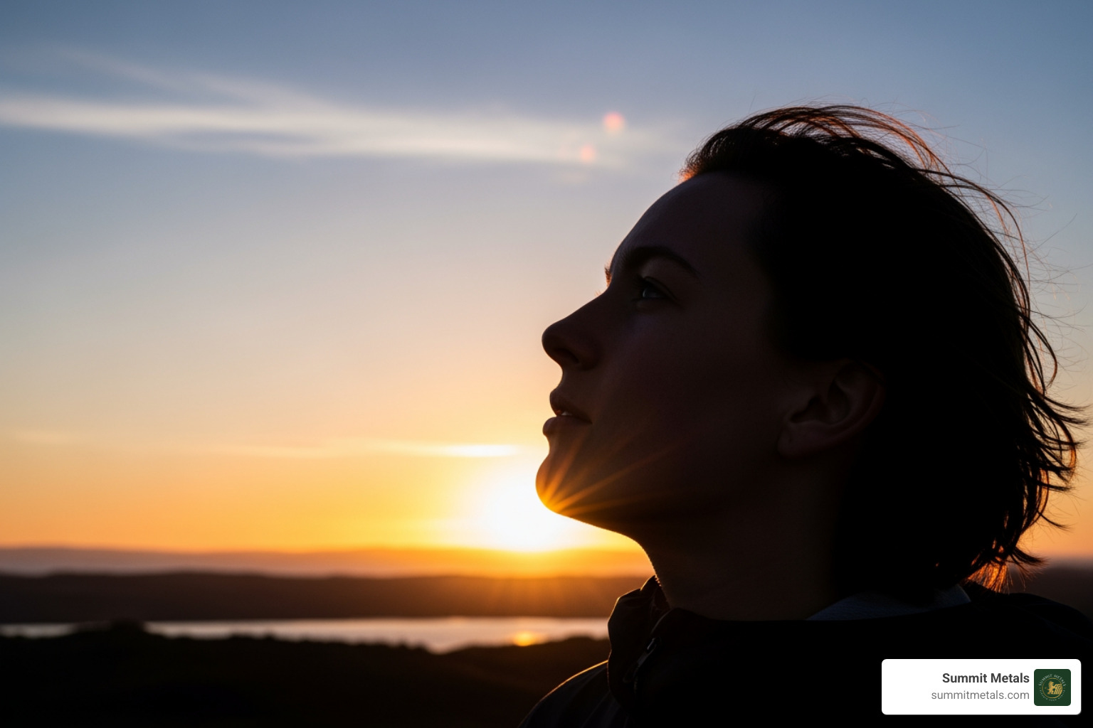 person looking confidently towards a bright horizon - best way to invest