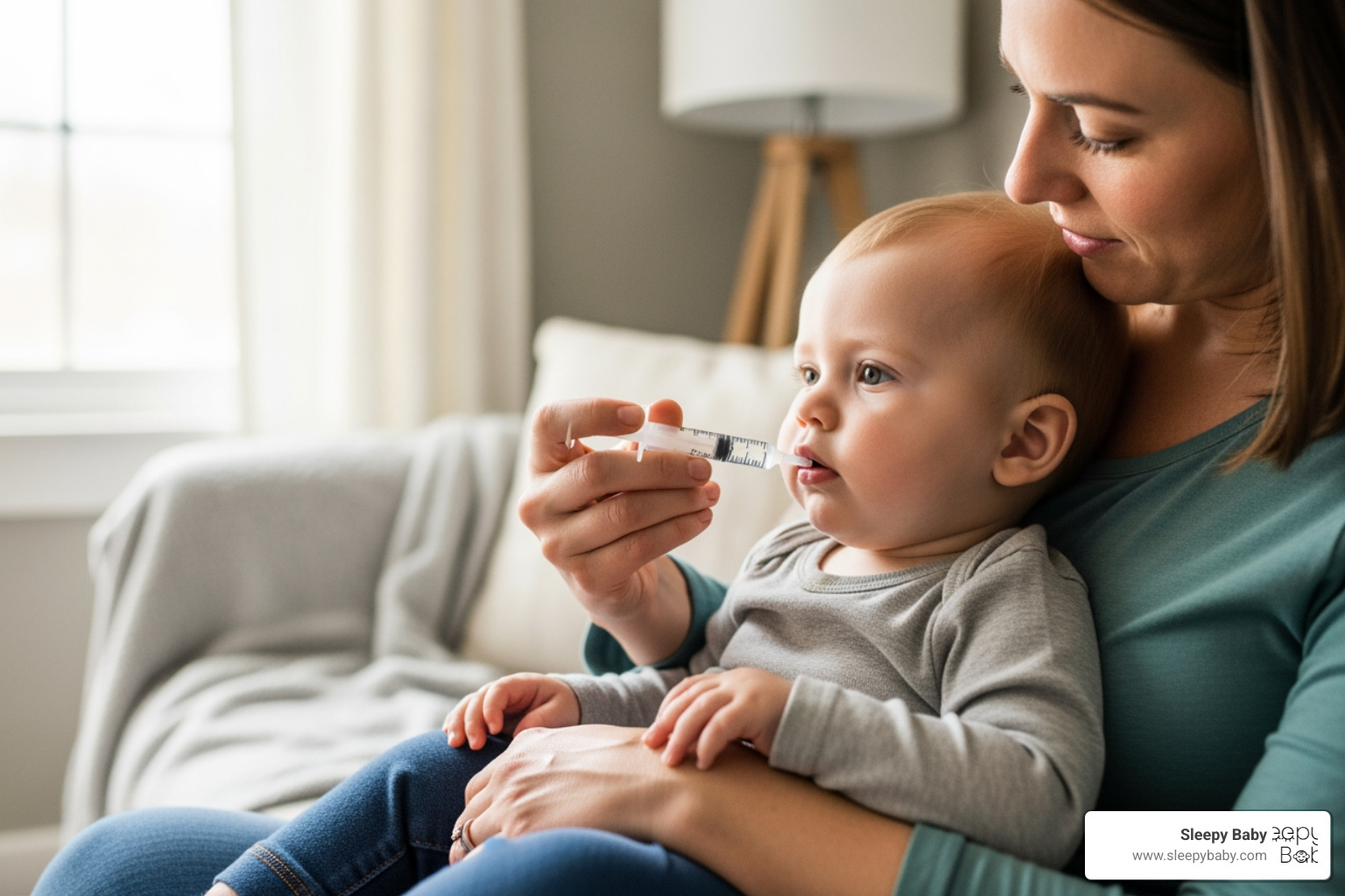 parent carefully using a dosing syringe - does motrin make babies sleepy parent carefully using a dosing syringe - does motrin make babies sleepy
