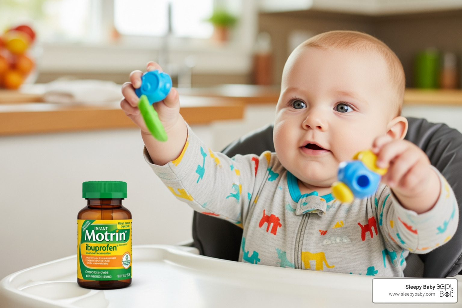 side-by-side of Children's Motrin and Children's Tylenol bottles - does motrin make babies sleepy side-by-side of Children's Motrin and Children's Tylenol bottles - does motrin make babies sleepy