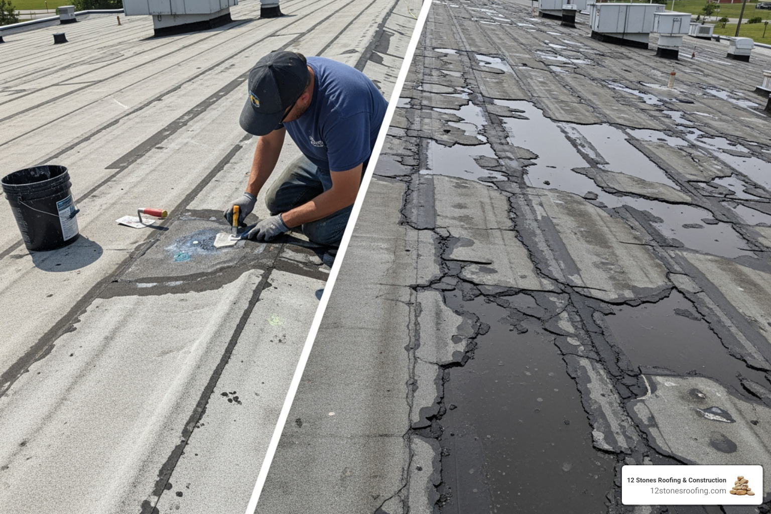 TABLE comparing the pros and cons of commercial roof repair versus full replacement, including columns for cost, time, lifespan extension, and warranty. - commercial roof repair contractors TABLE comparing the pros and cons of commercial roof repair versus full replacement, including columns for cost, time, lifespan extension, and warranty. - commercial roof repair contractors