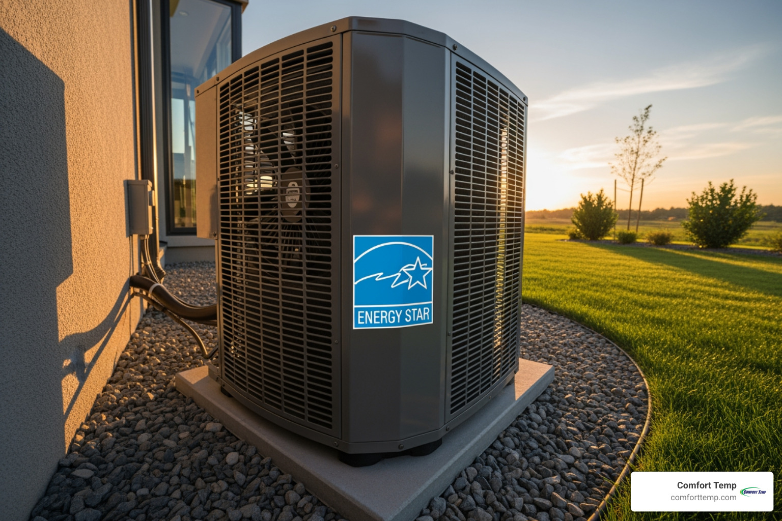 ENERGY STAR label on an HVAC unit - hvac new system ENERGY STAR label on an HVAC unit - hvac new system