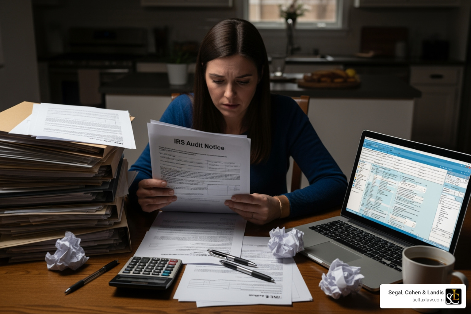 Sample Statutory Notice of Deficiency document - irs tax audit help