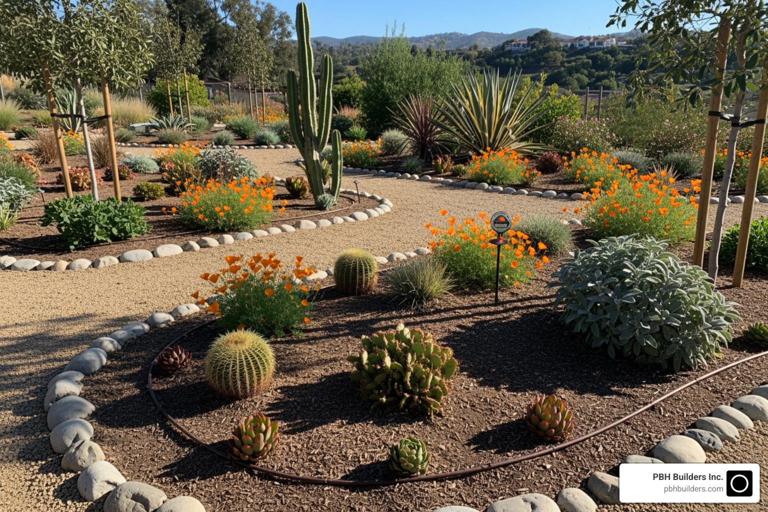 a modern, drought-tolerant garden with smart irrigation - Complete outdoor solutions a modern, drought-tolerant garden with smart irrigation - Complete outdoor solutions