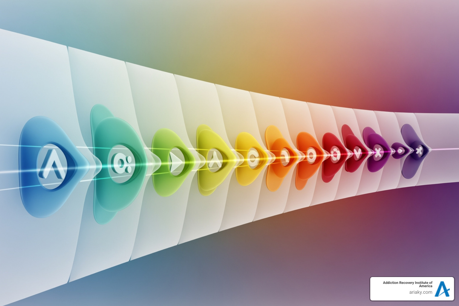 Calendar showing a timeline with different phases of meth withdrawal - meth detox