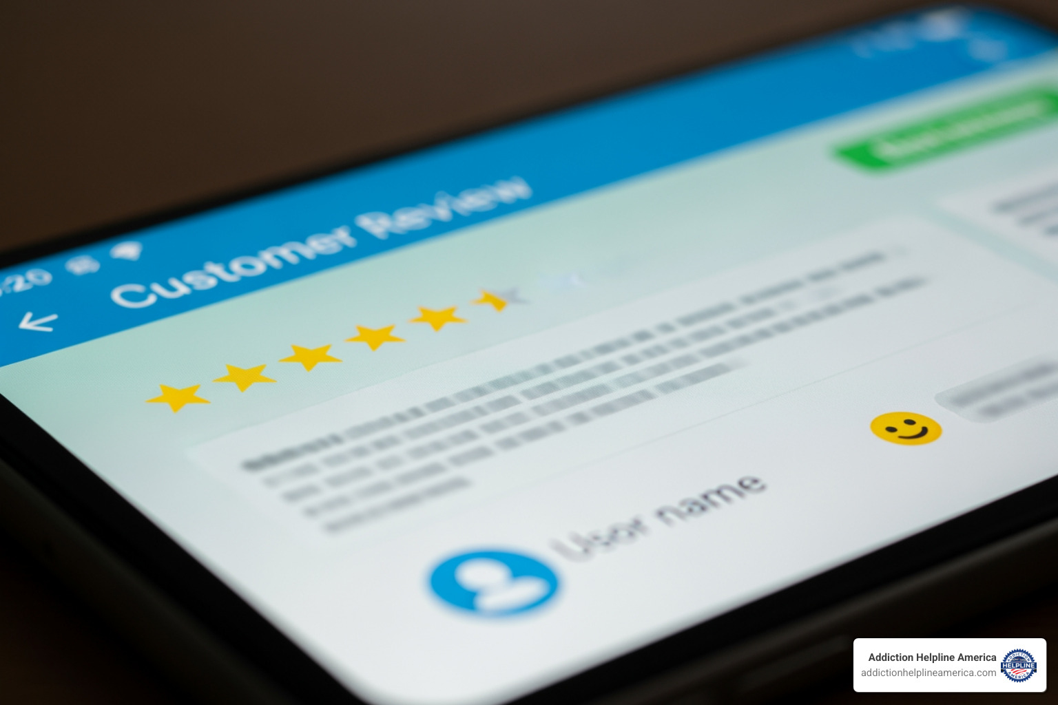 Positive client review snippet - Treatment Associates San Antonio Positive client review snippet - Treatment Associates San Antonio