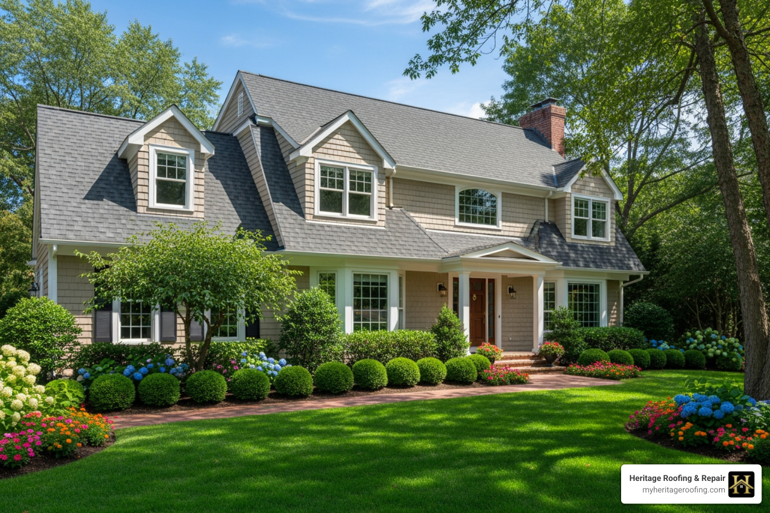 A well-maintained home with a healthy roof, representing the pride of homeownership and the value of proactive maintenance. - roof inspection service A well-maintained home with a healthy roof, representing the pride of homeownership and the value of proactive maintenance. - roof inspection service