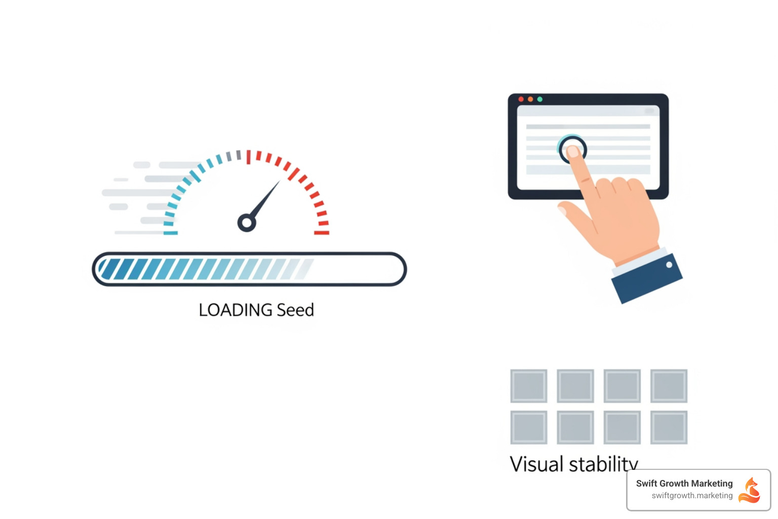 A screenshot of a Google PageSpeed Insights report showing scores for Core Web Vitals (LCP, INP, CLS) and optimization suggestions. - technical SEO ecommerce A screenshot of a Google PageSpeed Insights report showing scores for Core Web Vitals (LCP, INP, CLS) and optimization suggestions. - technical SEO ecommerce