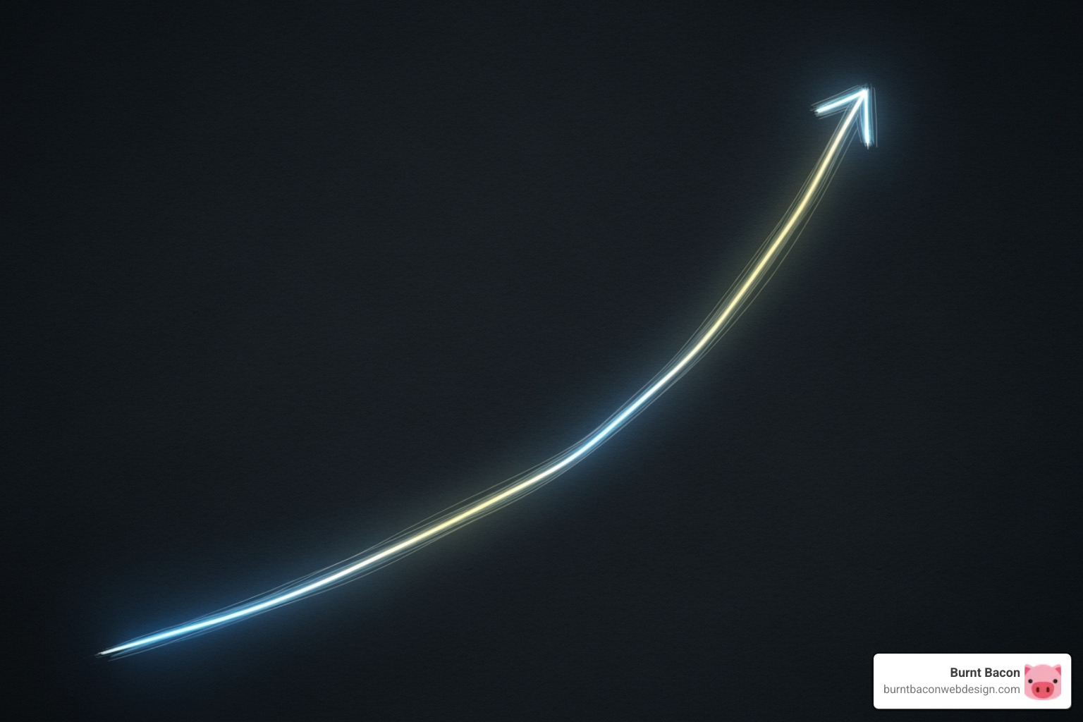 graph showing upward growth in traffic and conversions - Marketing agency Utah