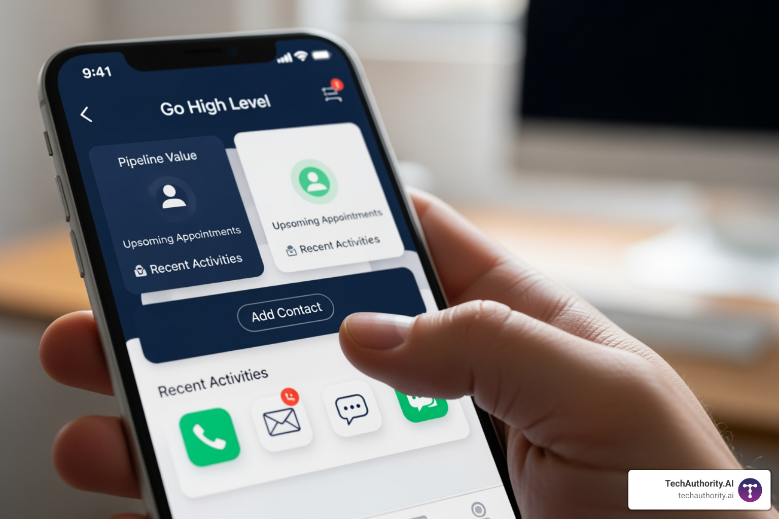 Unified conversations inbox on the Go High Level mobile app - Go High Level mobile app