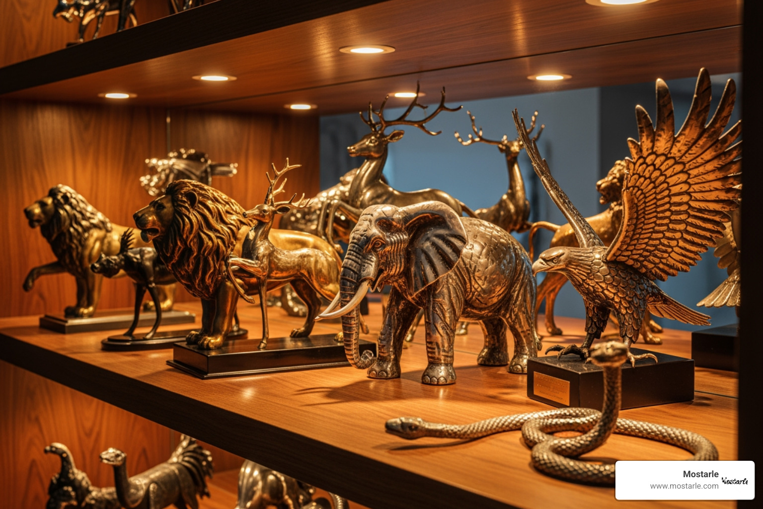 curated shelf of metal animal models - metal animal models curated shelf of metal animal models - metal animal models