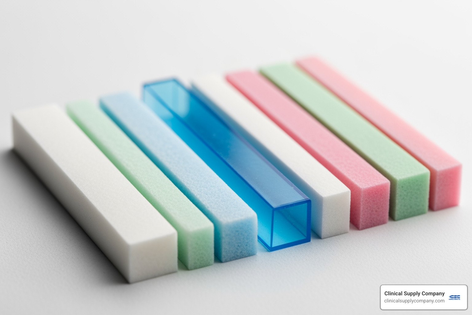 different types of dental tray covers side-by-side, showing various materials and colors - tray covers dental