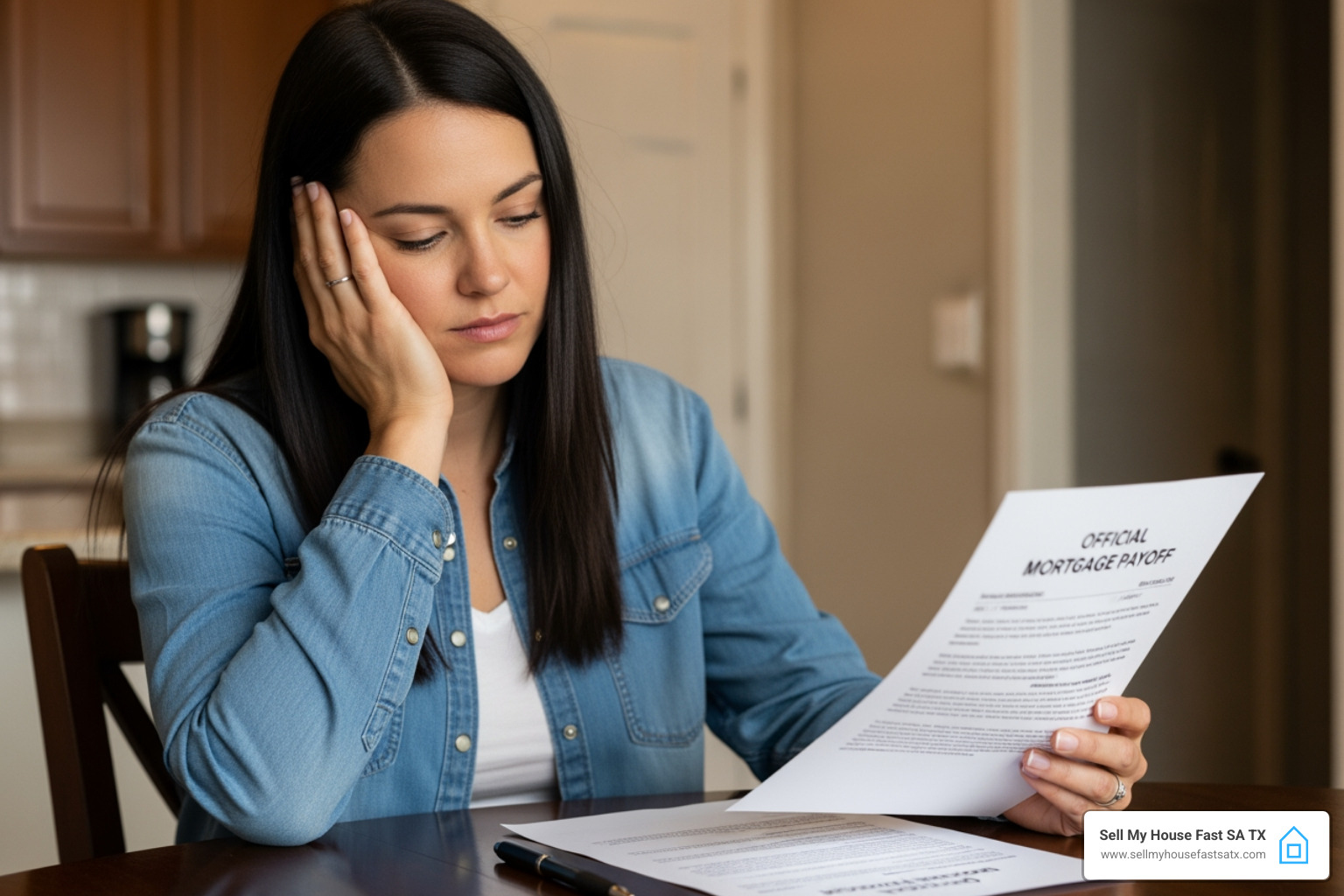 San Antonio homeowner receives mortgage payoff documents after selling house - when do you stop paying mortgage when selling house