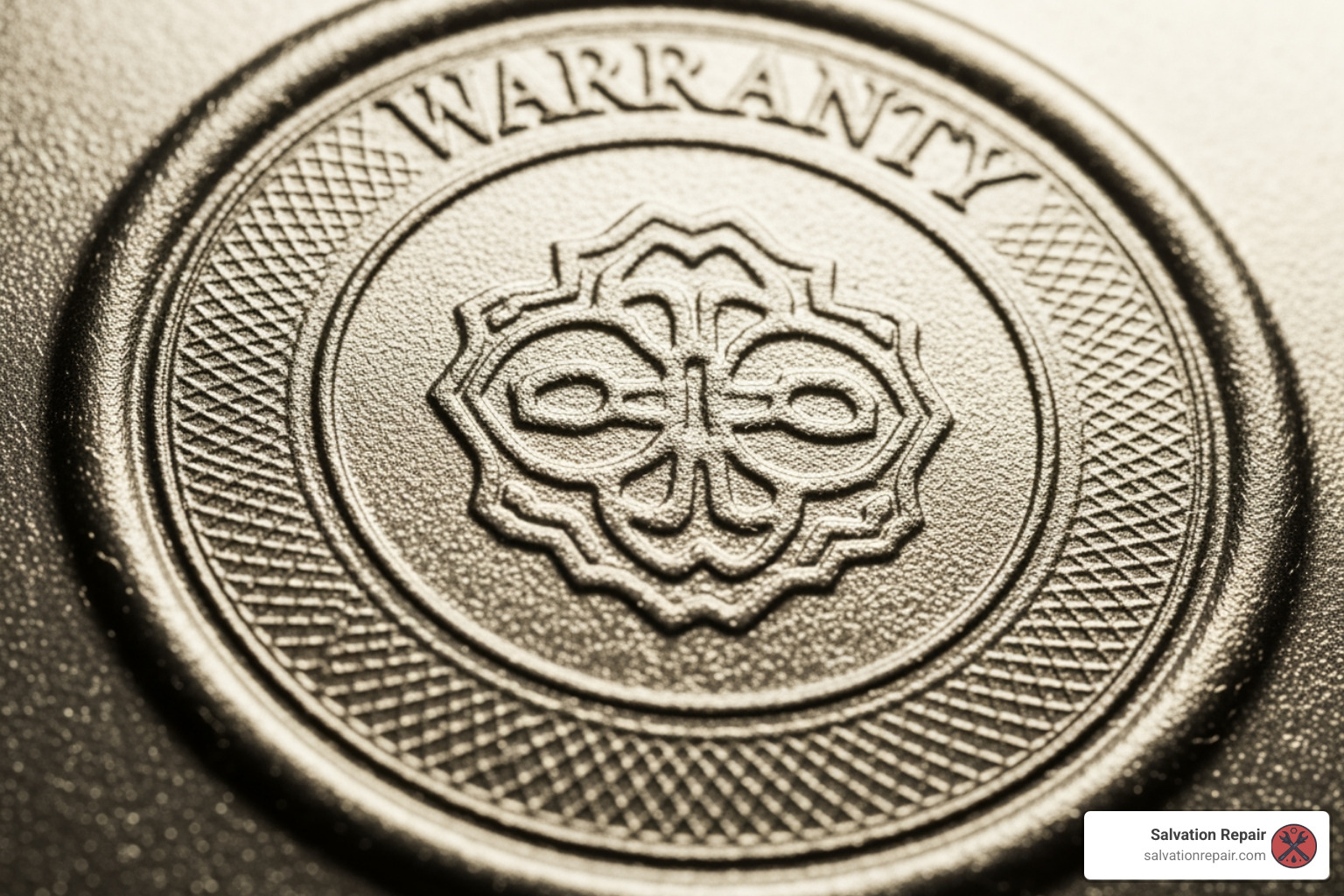 A close-up image of a warranty seal or certificate - smart phone repair laurel ms A close-up image of a warranty seal or certificate - smart phone repair laurel ms