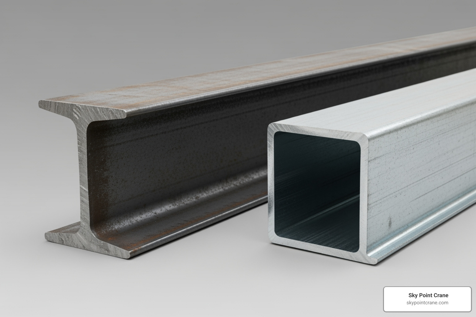 Structural steel beam vs. roll-formed steel beam - cold storage pallet racking