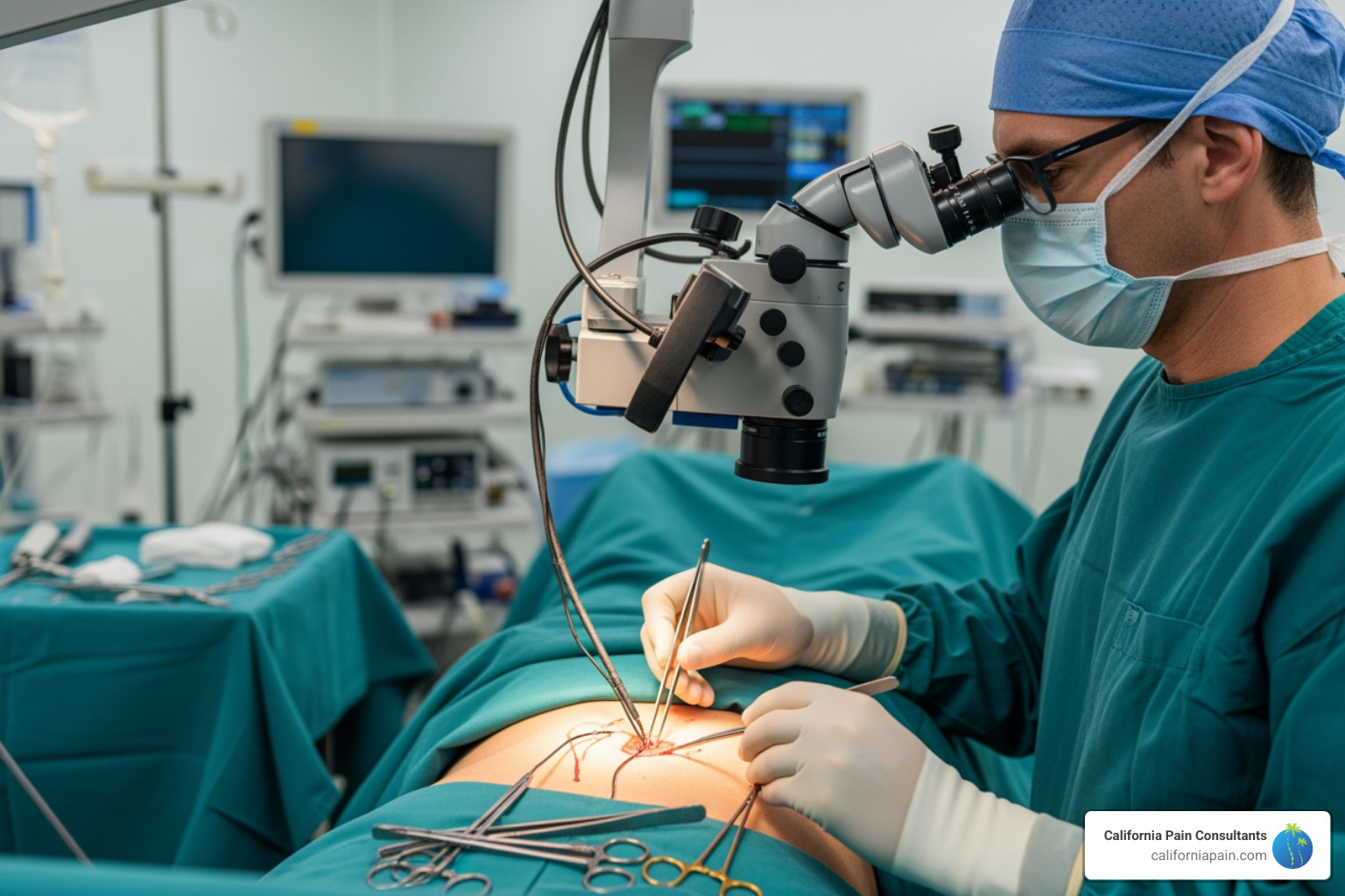 Microdiscectomy procedure - sciatica pain treatment options