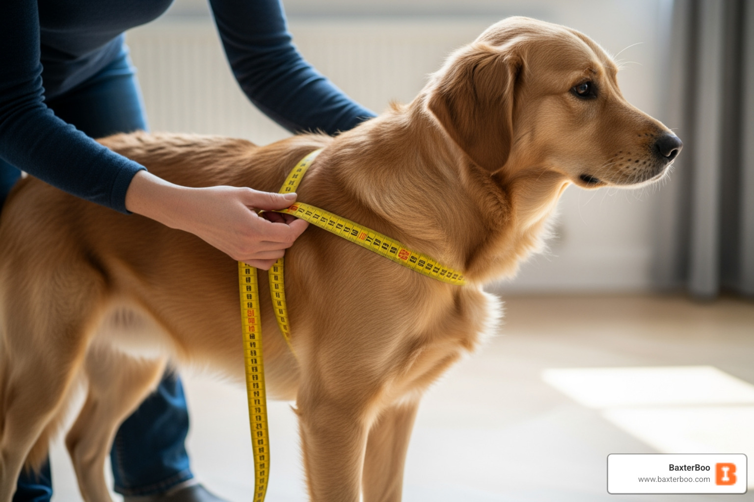 Illustrating how to measure a dog for a harness - no pull dog harness Illustrating how to measure a dog for a harness - no pull dog harness