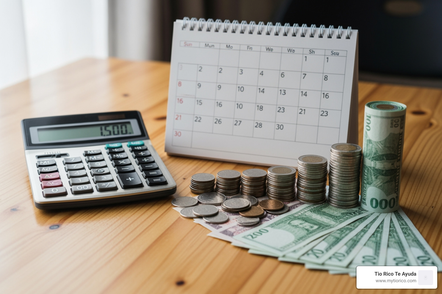 Calculator and calendar representing costs over time - Quick car title loan Calculator and calendar representing costs over time - Quick car title loan