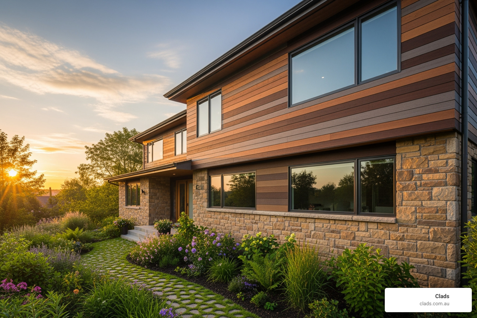 Sustainable cladding materials reduce environmental impact - durable exterior cladding