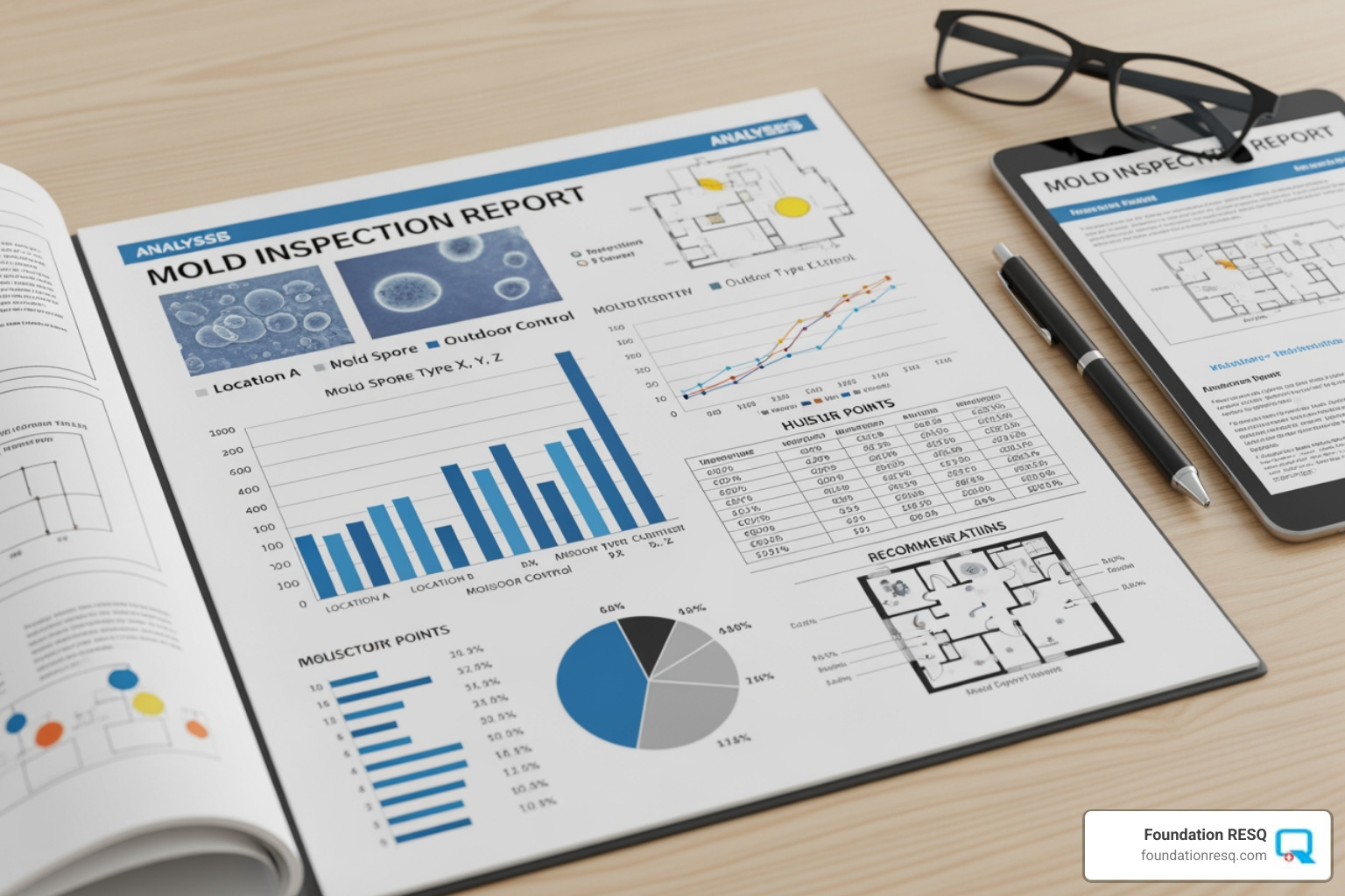 sample mold inspection report - mold inspection company