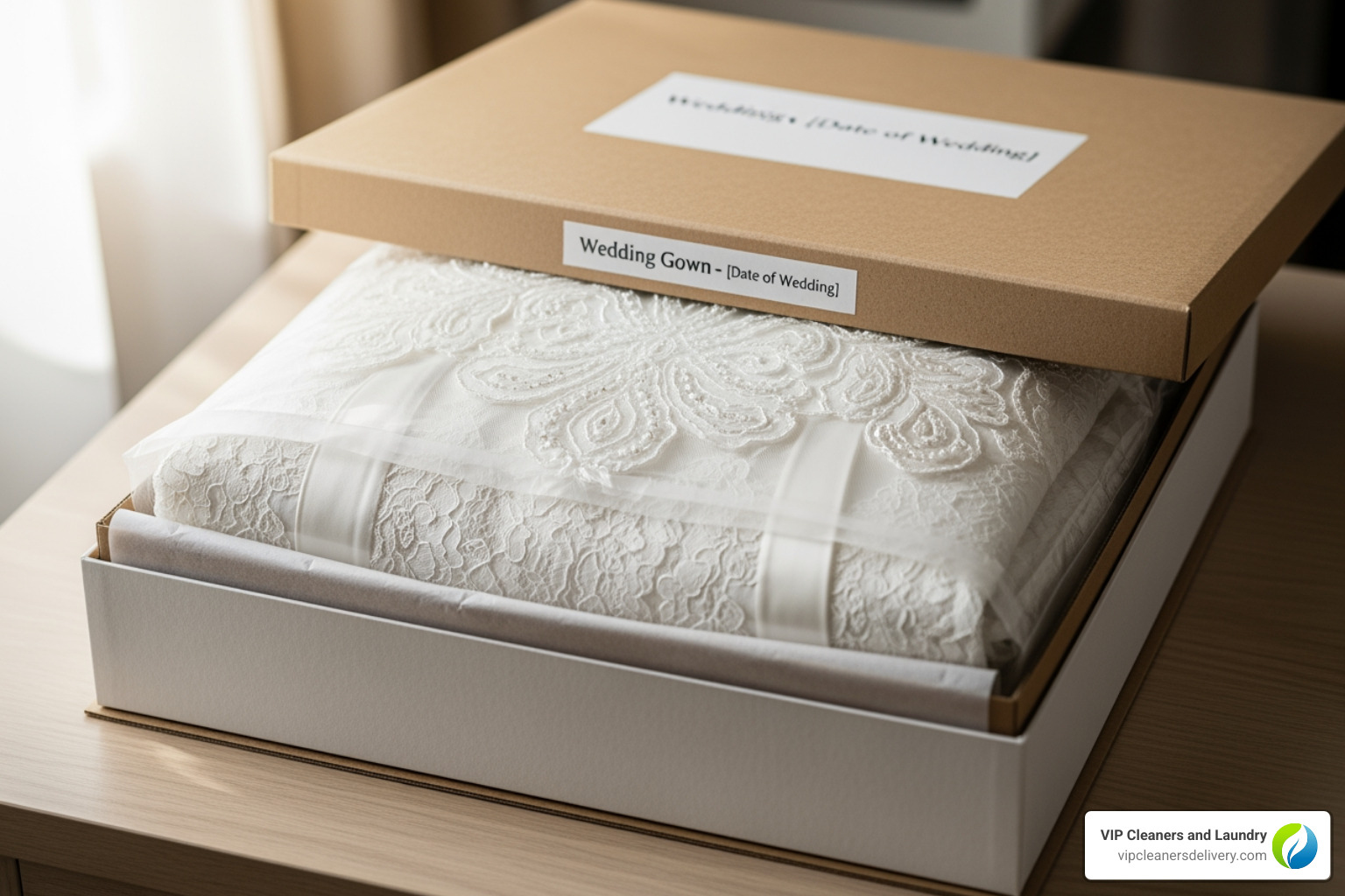 preserved wedding gown - Dry cleaners Rancho Bernardo