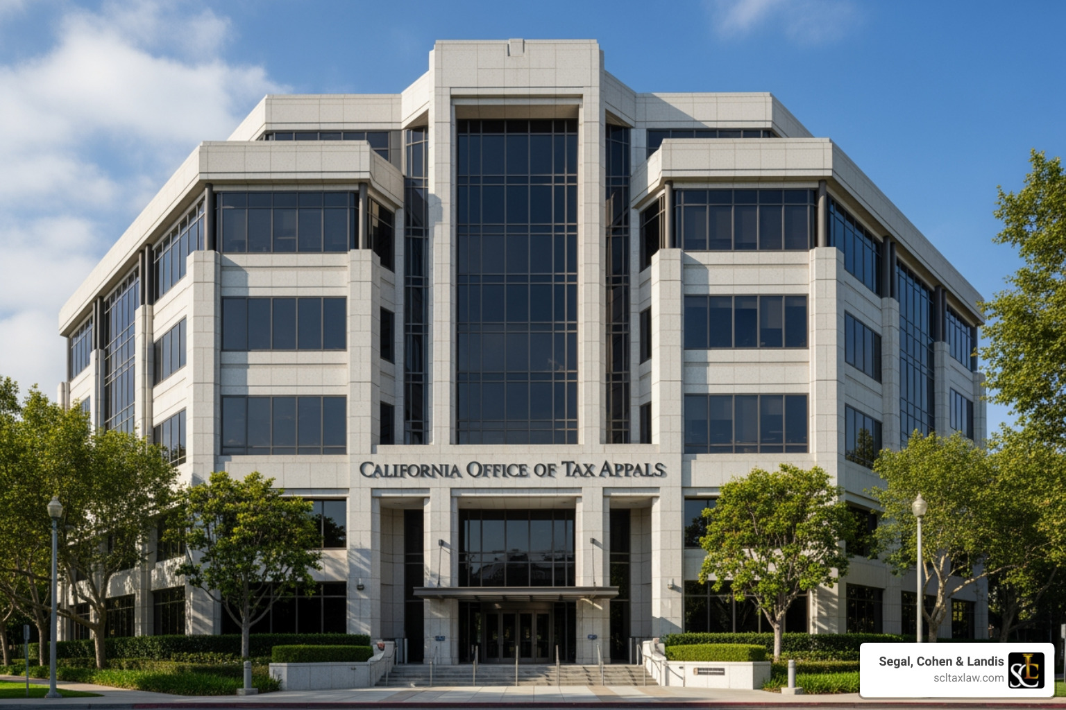 The Office of Tax Appeals building - California FTB audit