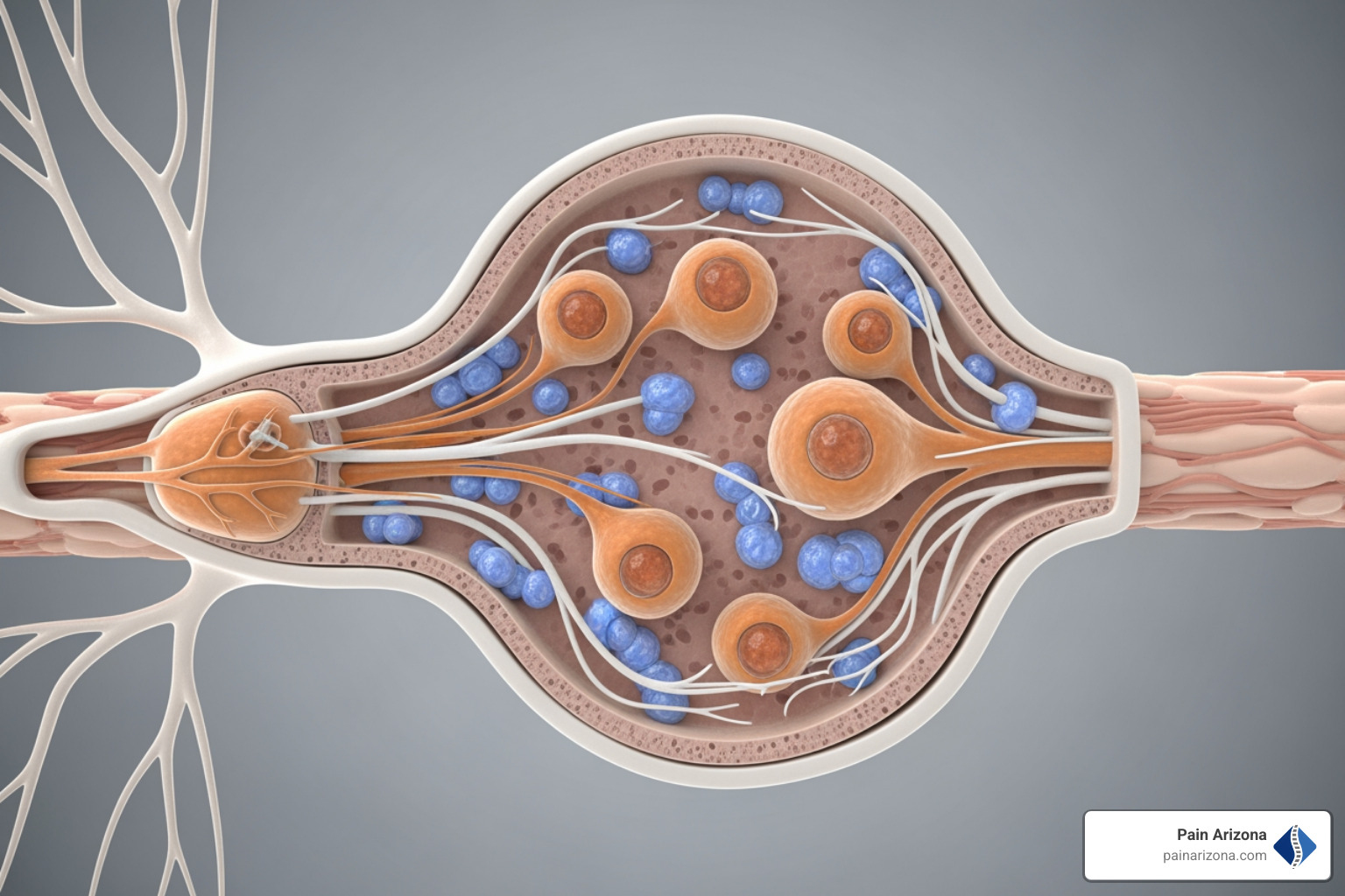 normal vs inflamed DRG - dorsal root ganglion