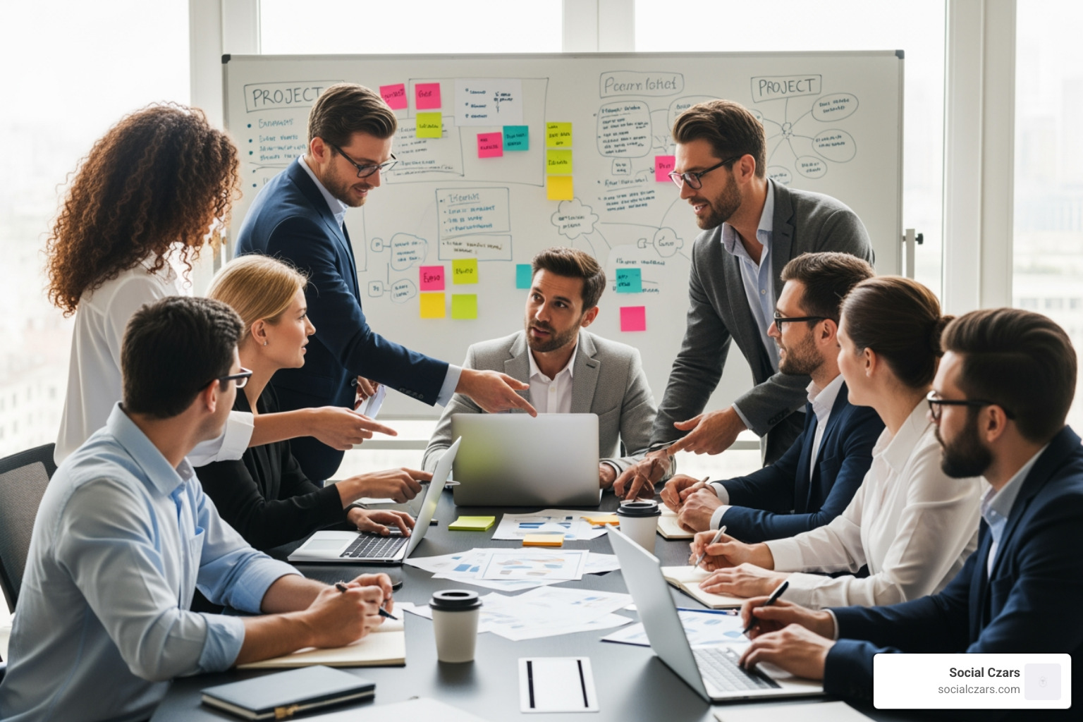 different types of agency teams collaborating - what seo agencies specialize in crisis seo and crisis management for brands