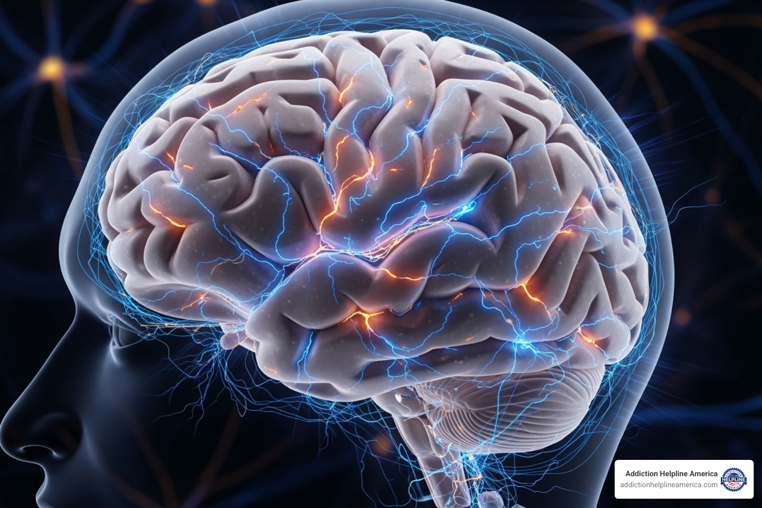 Image of brain showing neurotransmitter pathways affected by benzodiazepines - benzo addiction treatment center southern california Image of brain showing neurotransmitter pathways affected by benzodiazepines - benzo addiction treatment center southern california