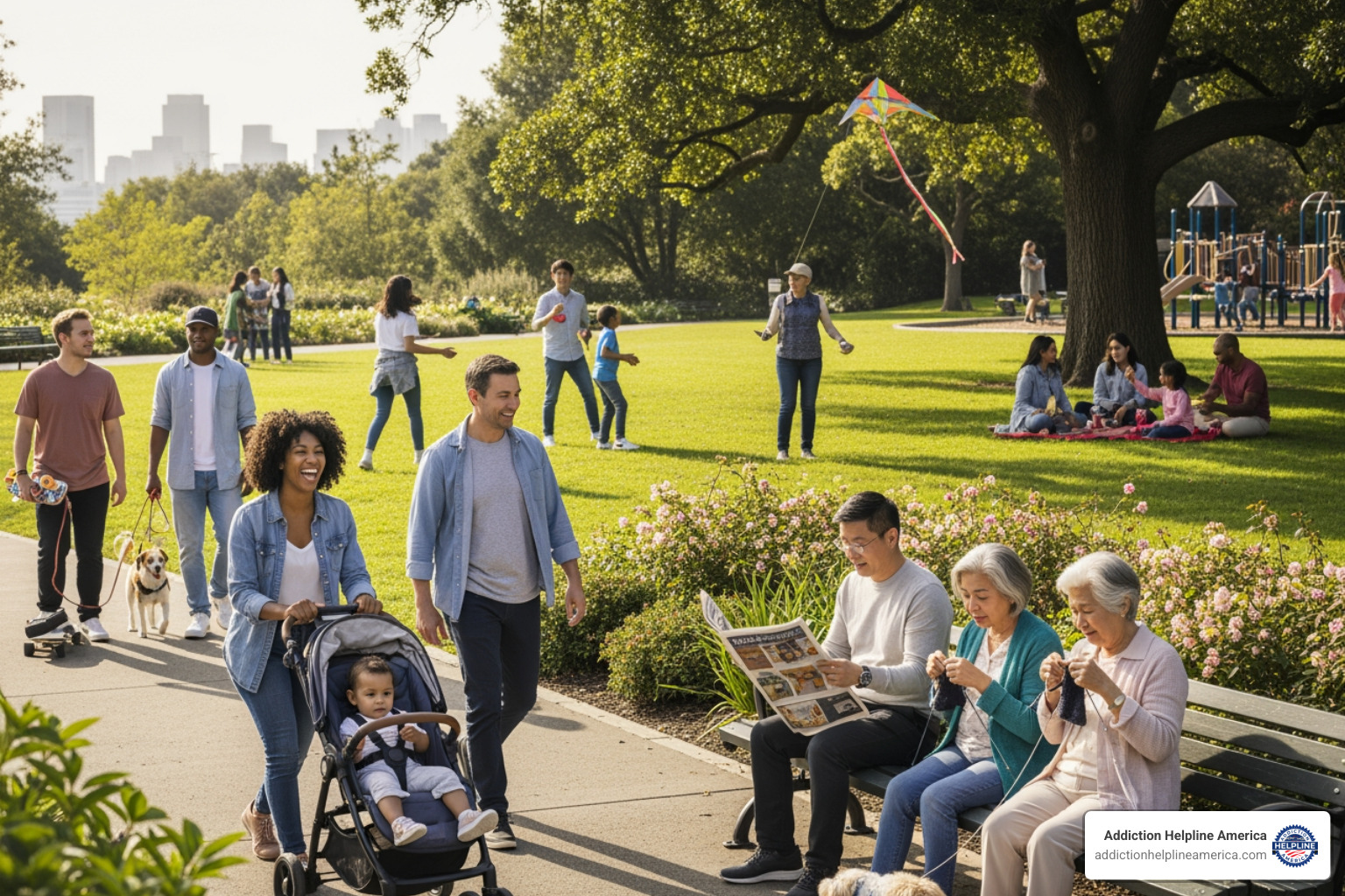 a diverse group of people representing different demographics - mental health helpline online chat