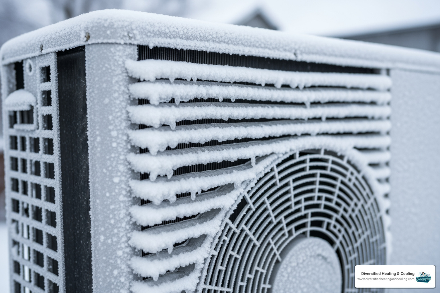 Ice buildup on heat pump coils - heat pump not working in la quinta ca