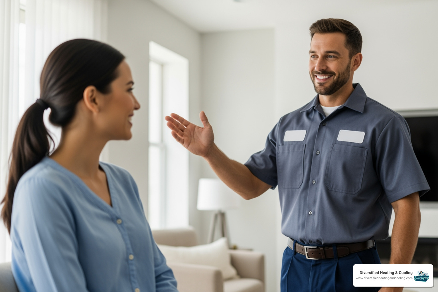 NATE certification logo and a 5-star review graphic - reliable heat pump company in joshua tree ca