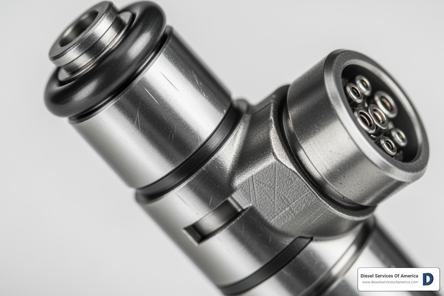 Modern common rail fuel injector - Diesel engine components
