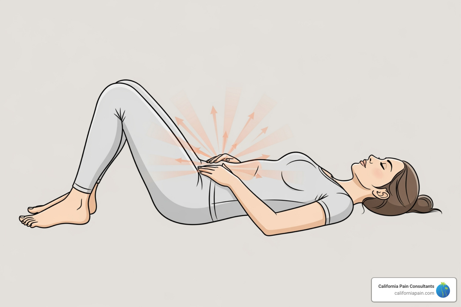 image demonstrating how to perform a Kegel exercise - urinary incontinence treatment