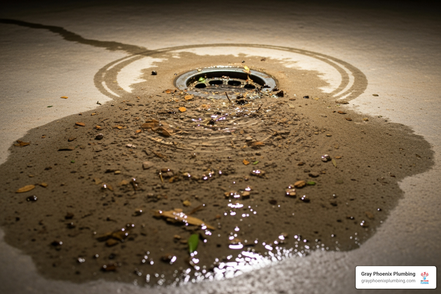 sewer backing up - same day local plumbing
