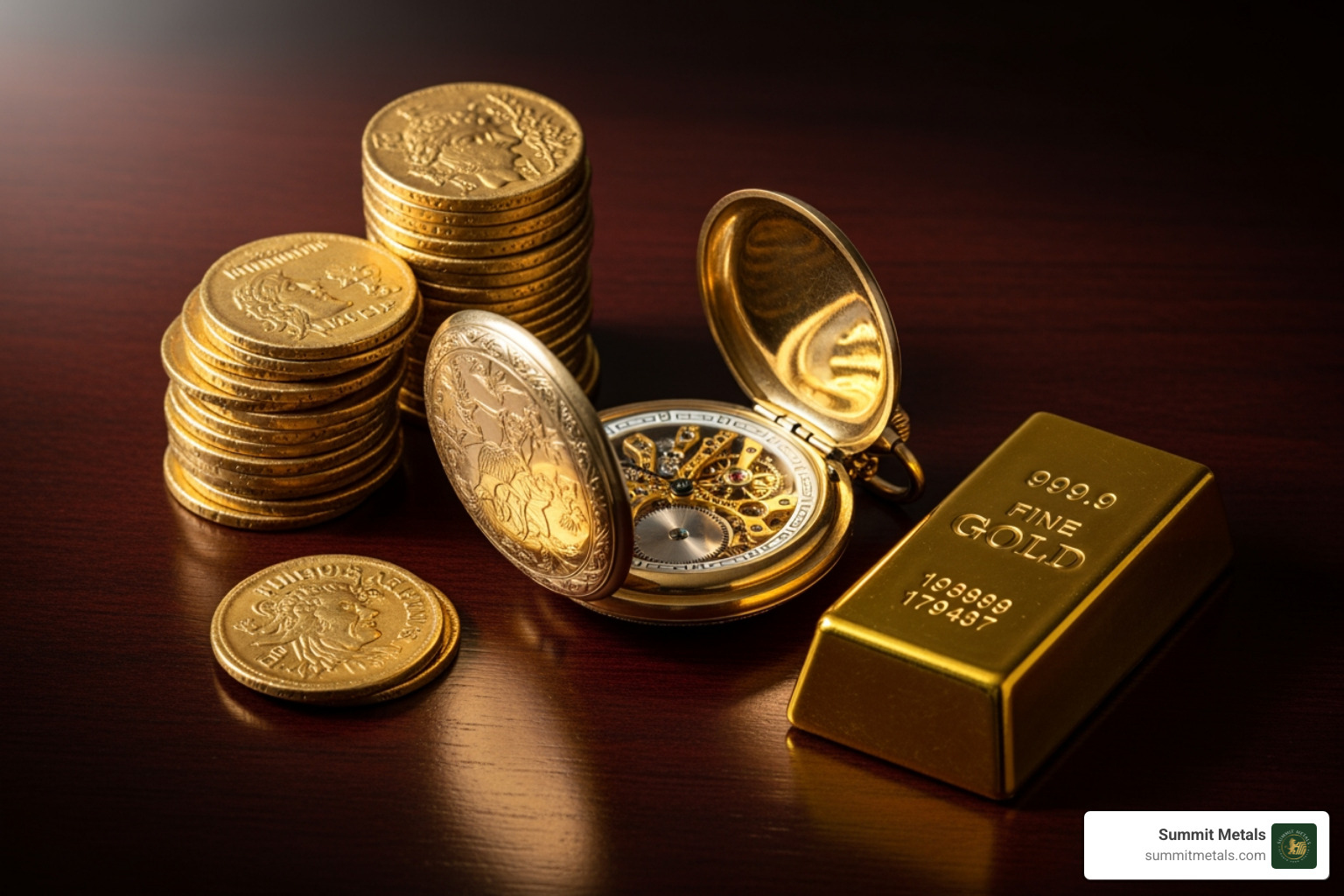 100-year gold price chart with major historical events annotated - precious metal price history