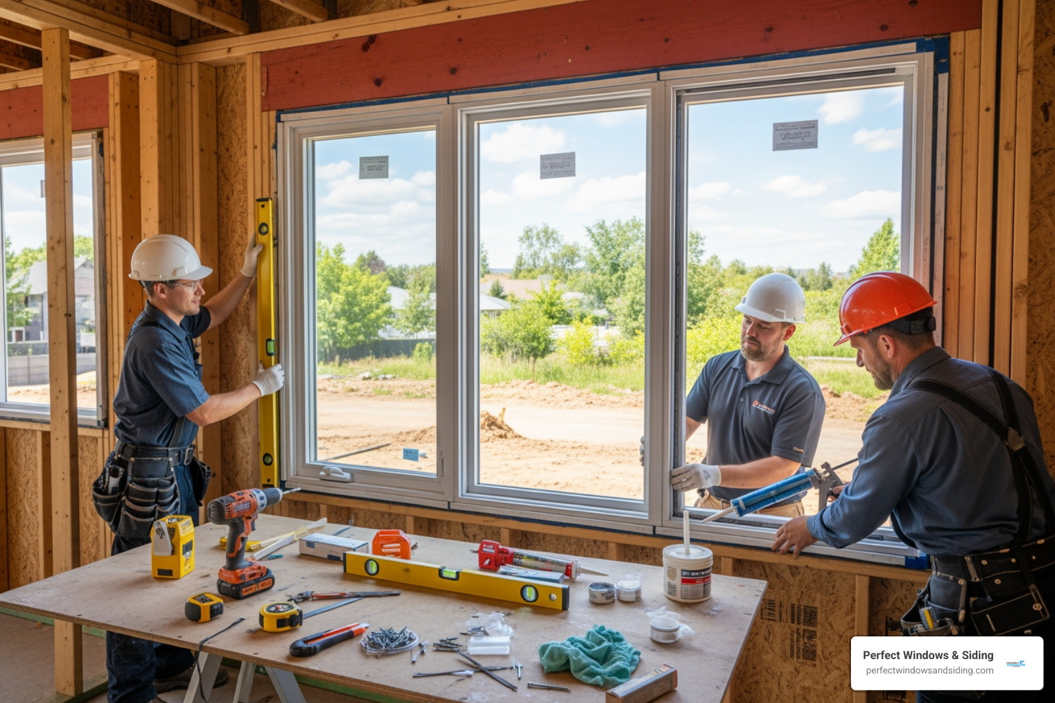 clean and efficient window installation in progress - house windows chicago clean and efficient window installation in progress - house windows chicago