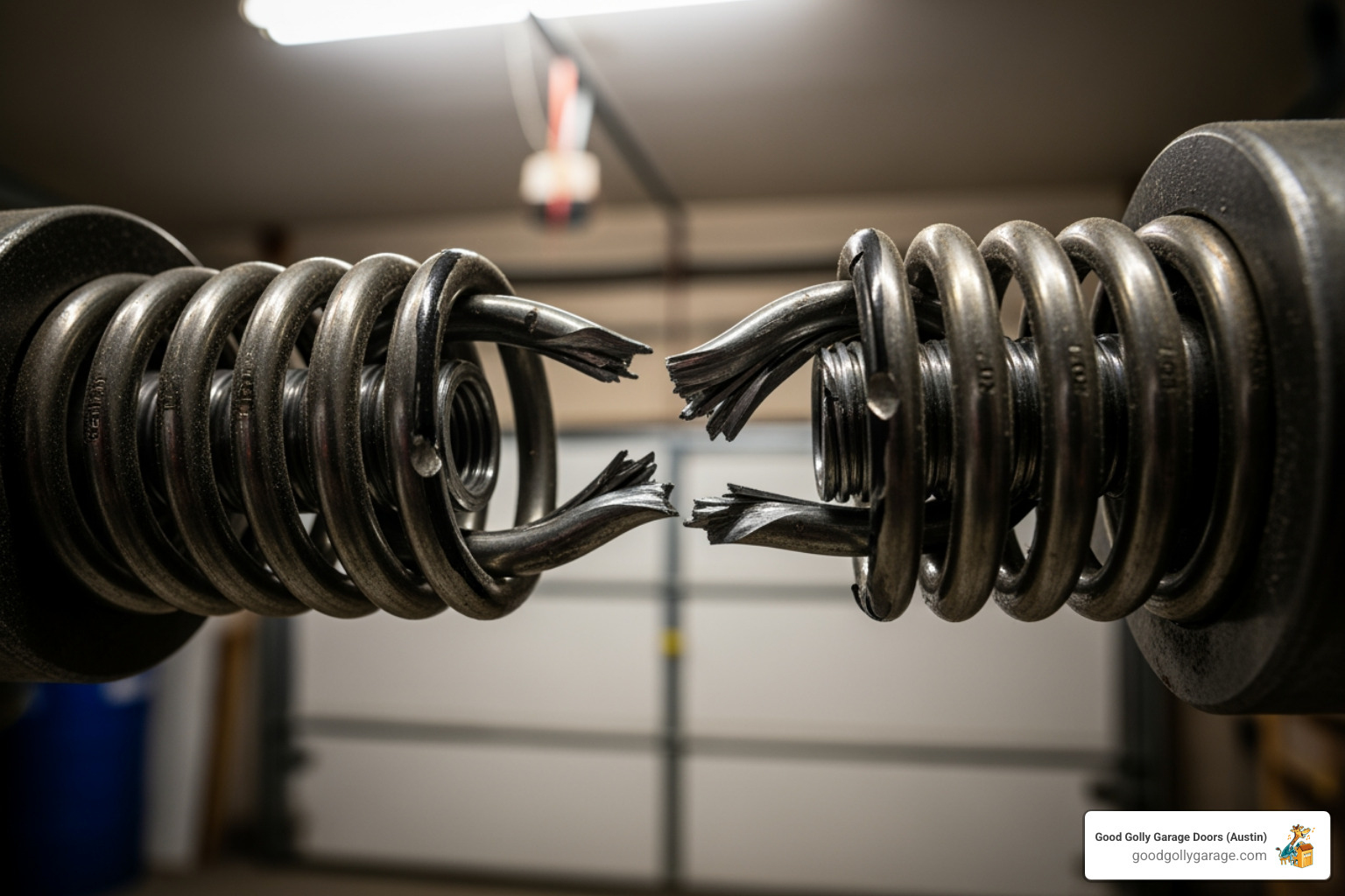 snapped garage door torsion spring - emergency broken garage door in west lake tx snapped garage door torsion spring - emergency broken garage door in west lake tx