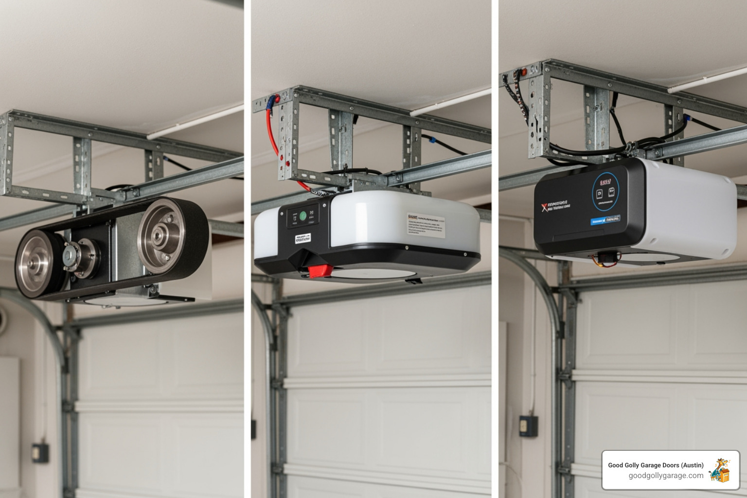 Different garage door opener types (belt, chain, smart) - emergency garage door opener installation in pflugerville tx Different garage door opener types (belt, chain, smart) - emergency garage door opener installation in pflugerville tx