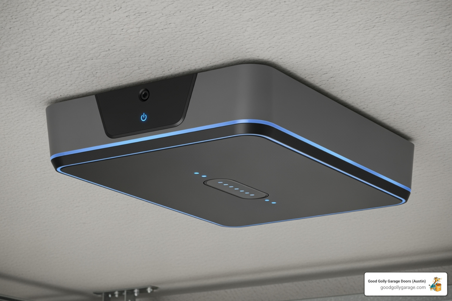 modern smart garage door opener - why is my broken garage door in round rock tx