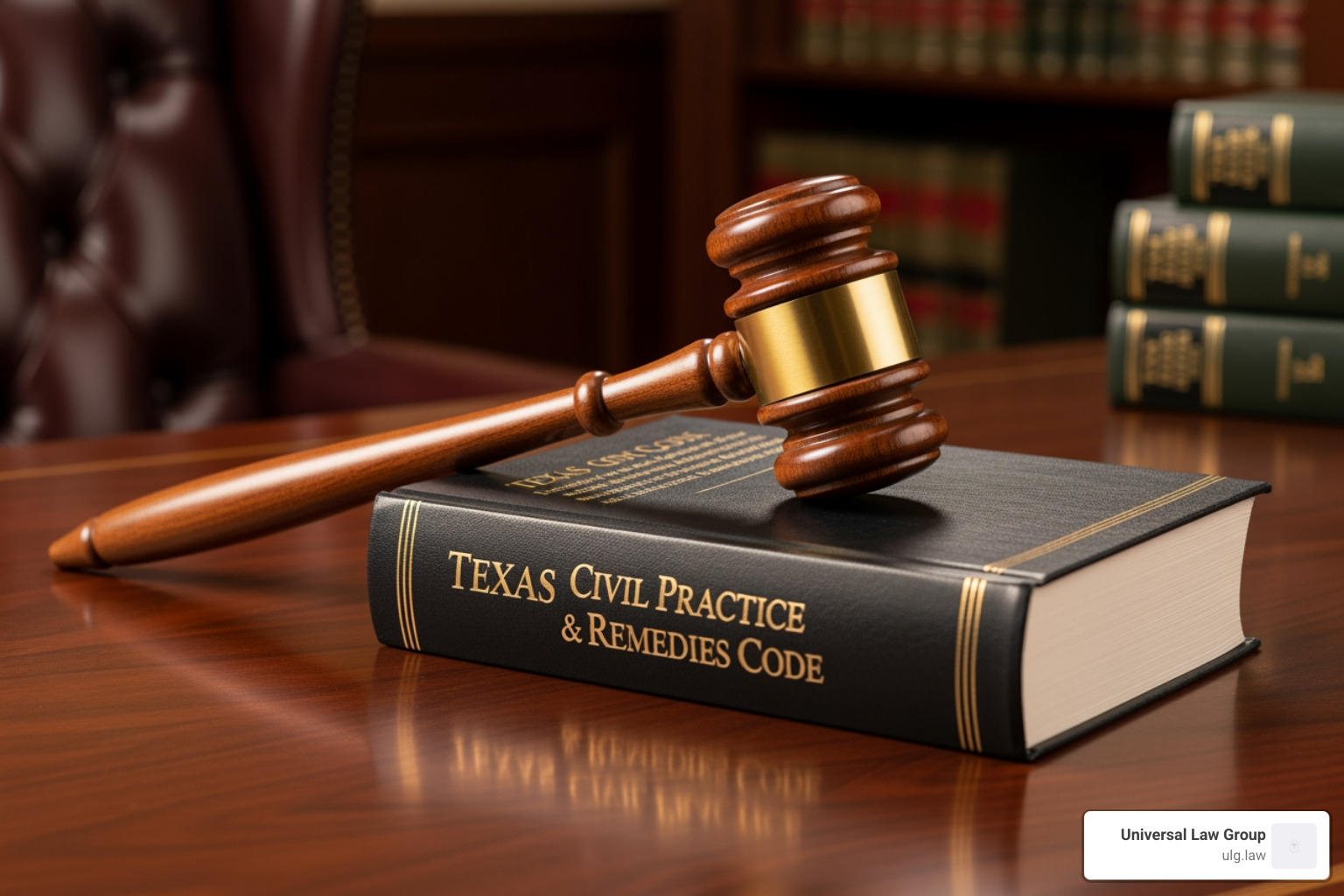A gavel resting on a law book titled "Texas Civil Practice & Remedies Code" - infant wrongful death A gavel resting on a law book titled "Texas Civil Practice & Remedies Code" - infant wrongful death