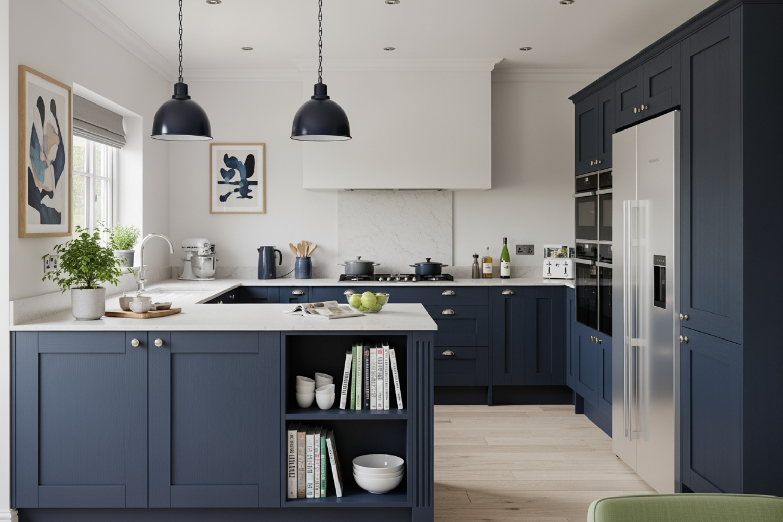 spacious modern kitchen - family accommodation Toronto