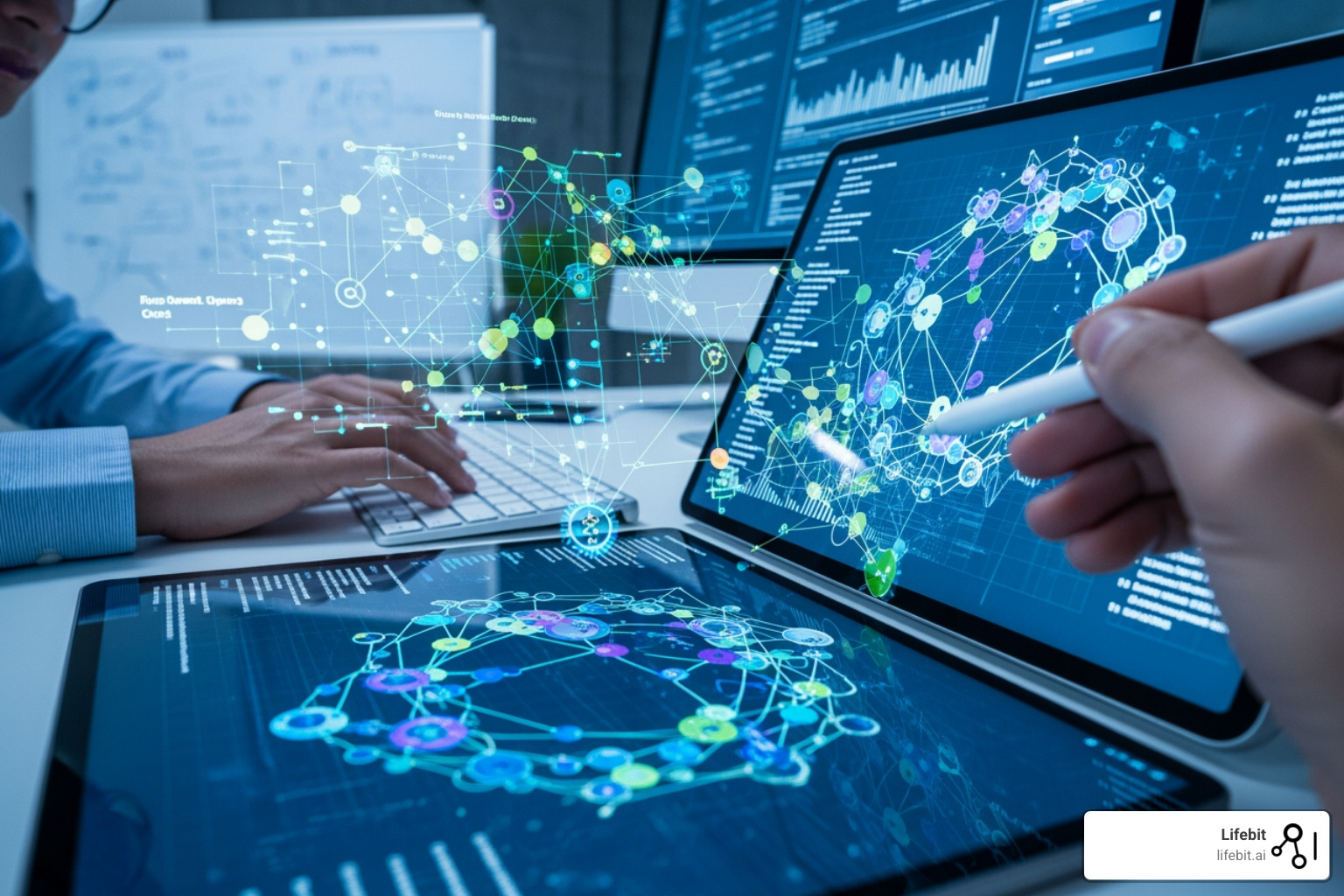 illustration of the difference between a centralized data repository and a federated data network - I'm looking for services that provide access to anonymized patient data for research purposes.