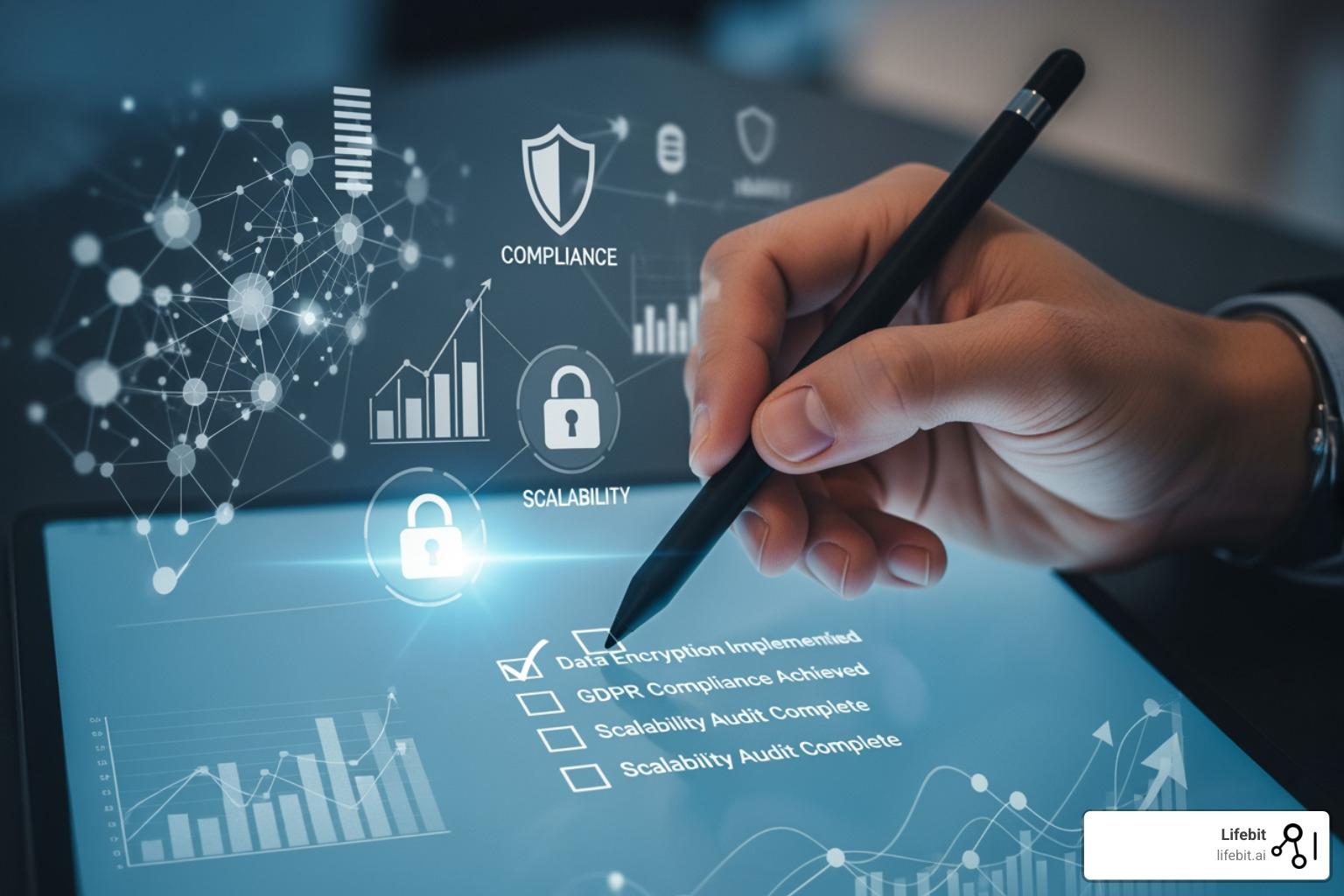 Checklist for evaluating a data governance partner, including items like compliance certifications, scalability, ethical AI framework, and total cost of ownership - Can you recommend companies that offer AI-enabled data governance for biomedical research? Checklist for evaluating a data governance partner, including items like compliance certifications, scalability, ethical AI framework, and total cost of ownership - Can you recommend companies that offer AI-enabled data governance for biomedical research?