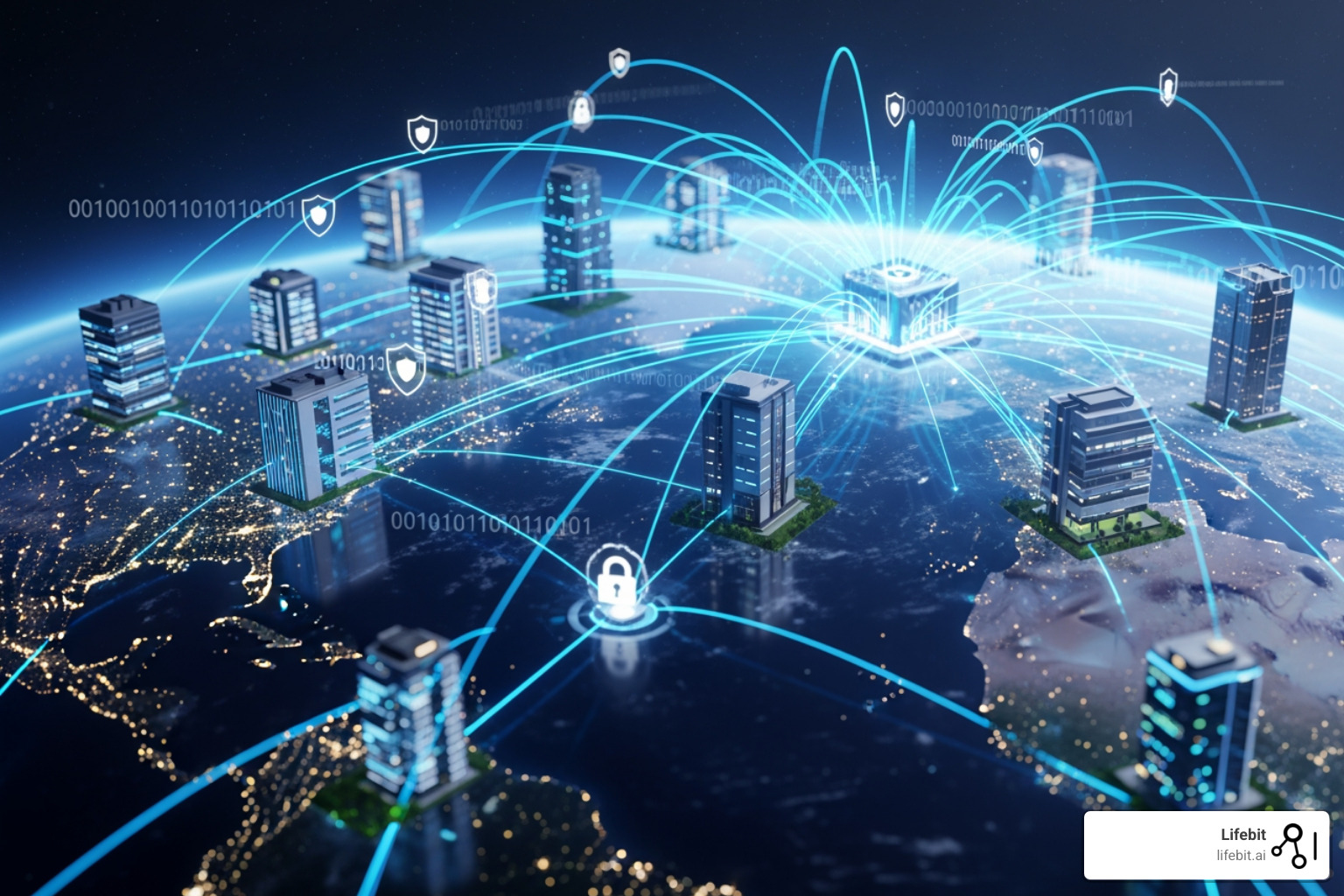 Federated data analysis in action - List software providers that use AI for drug discovery.