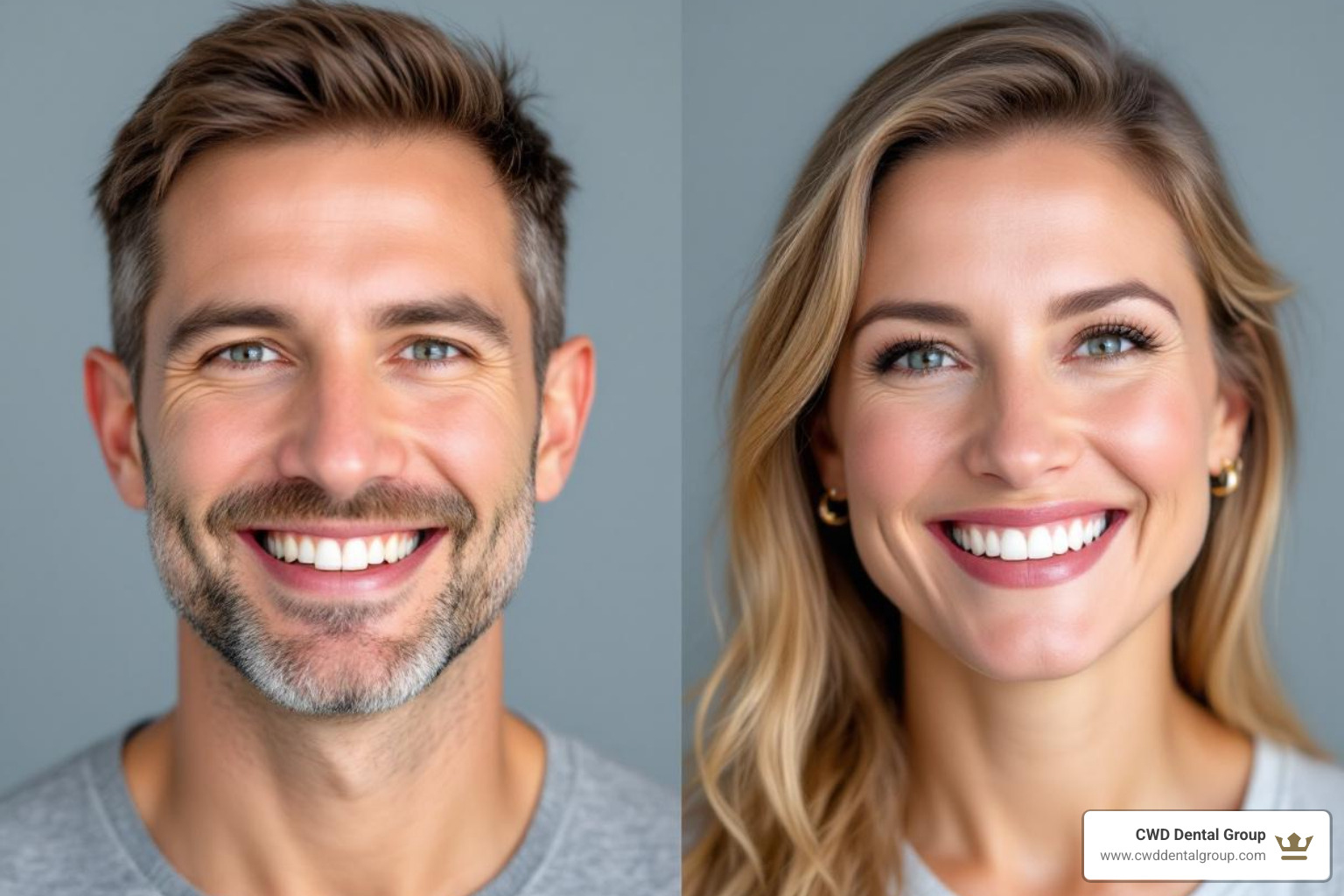 Before and after image of a patient with extensive tooth loss transformed with All-on-4 dental implants, showing a confident, natural smile. - All on 4 Tallahassee Before and after image of a patient with extensive tooth loss transformed with All-on-4 dental implants, showing a confident, natural smile. - All on 4 Tallahassee