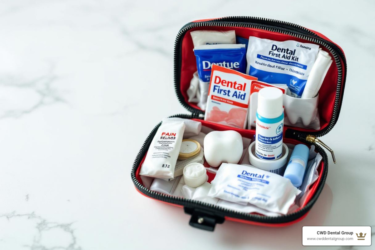 dental first aid kit - emergency dentists tallahassee fl