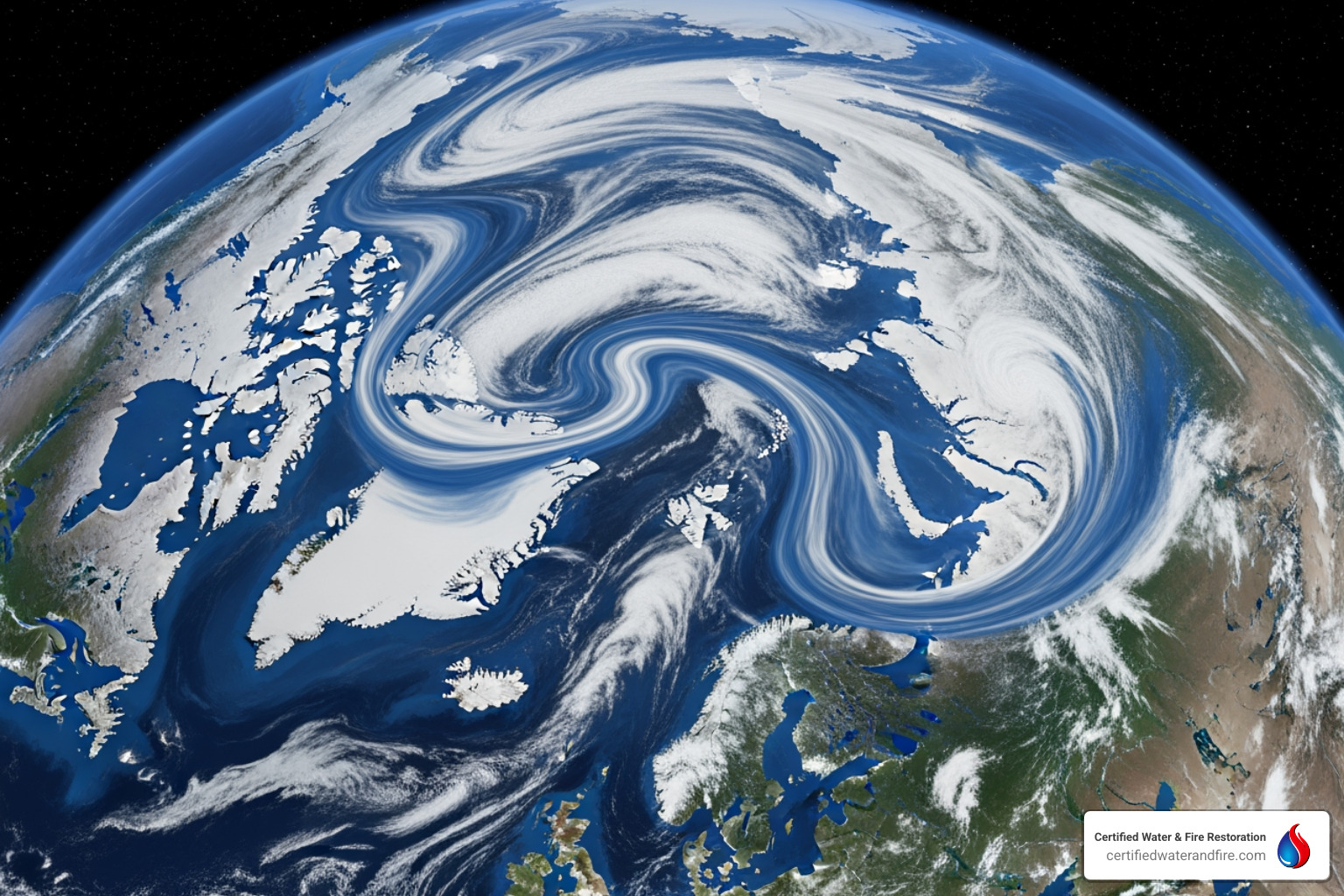 showing a wobbly, weakened jet stream allowing cold air to plunge south - what is a polar vortex