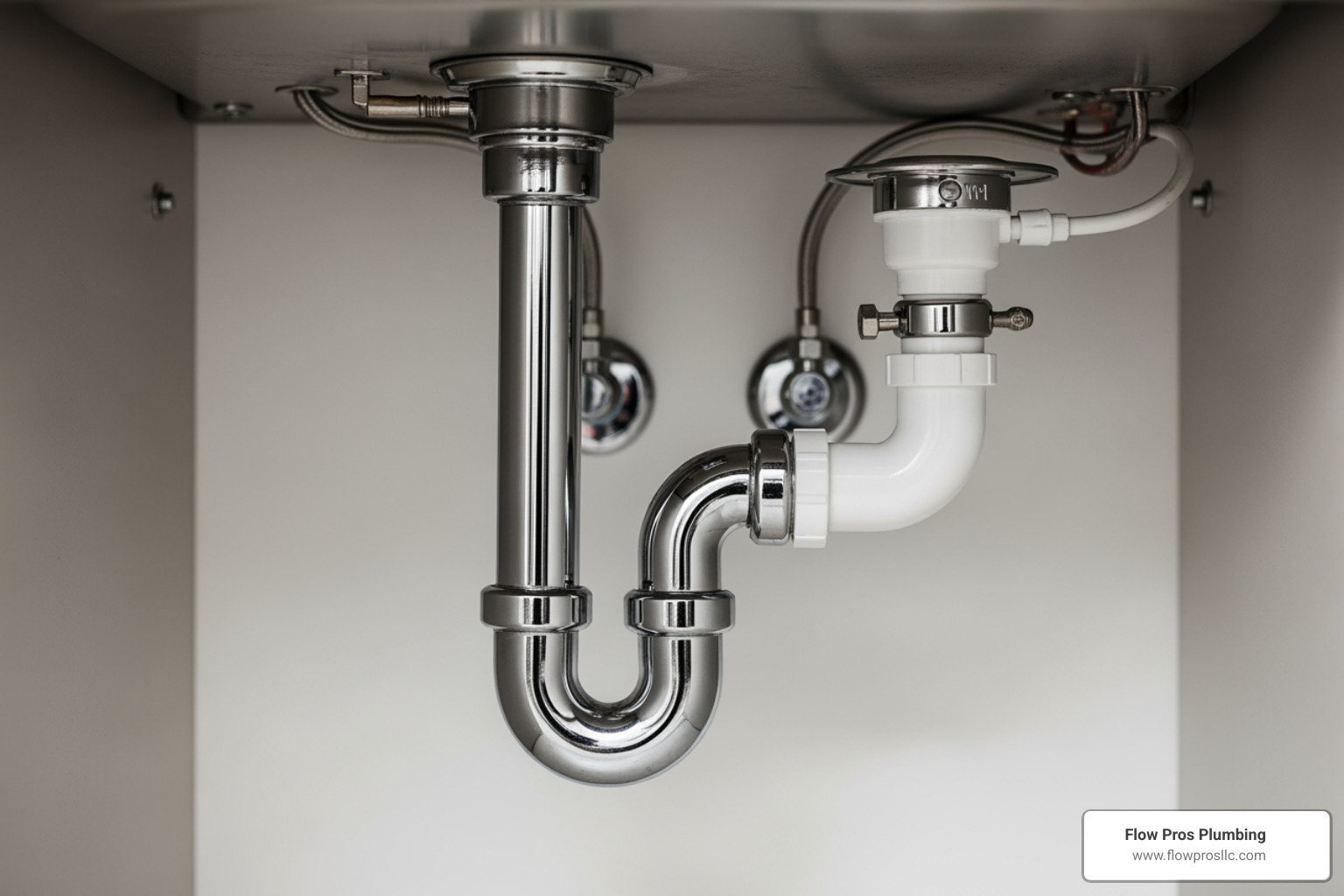 clean, well-maintained drain under a sink - emergency drain cleaning repair in st petersburg fl