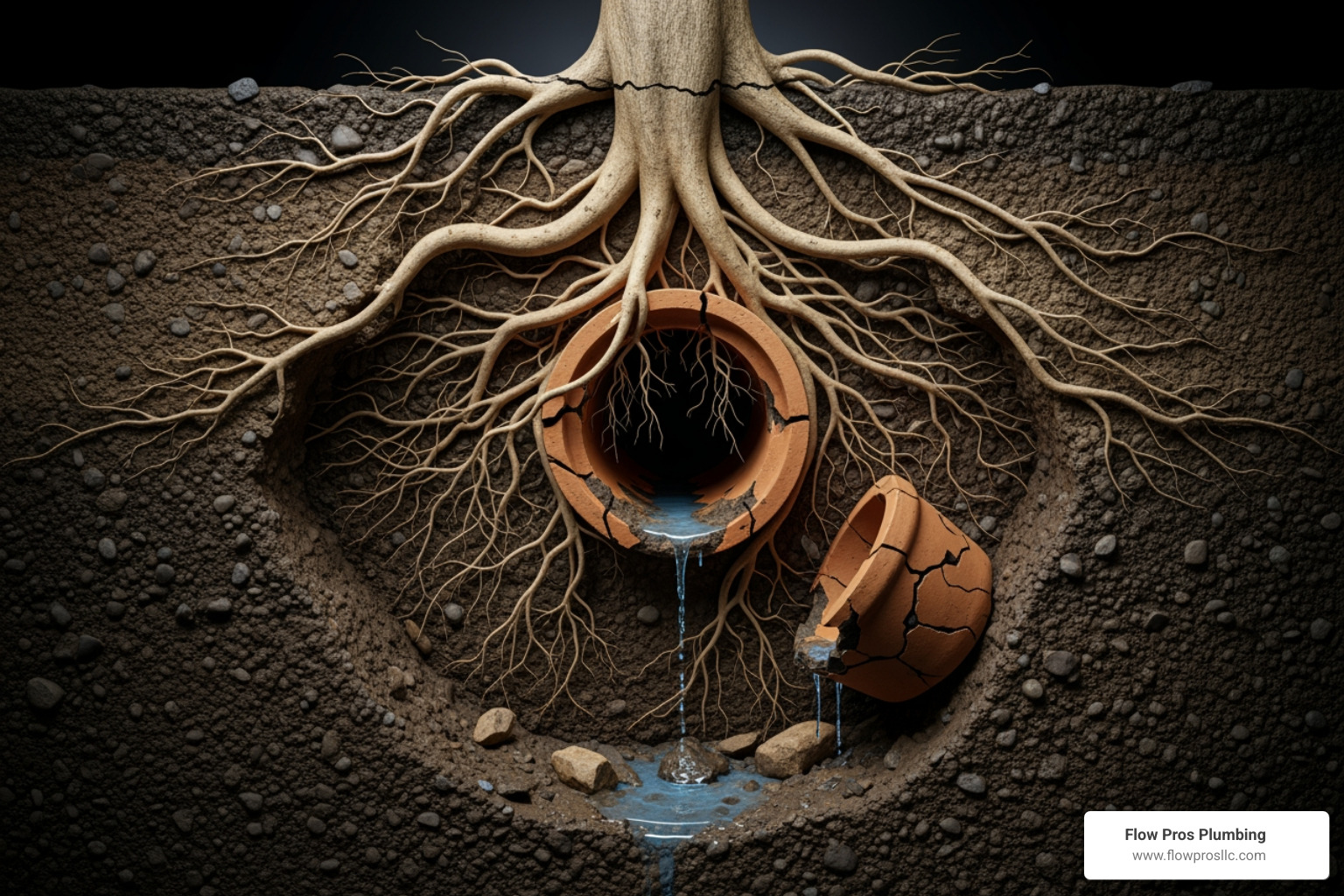 tree roots invading a sewer pipe - commercial sewer line repair in st petersburg fl tree roots invading a sewer pipe - commercial sewer line repair in st petersburg fl