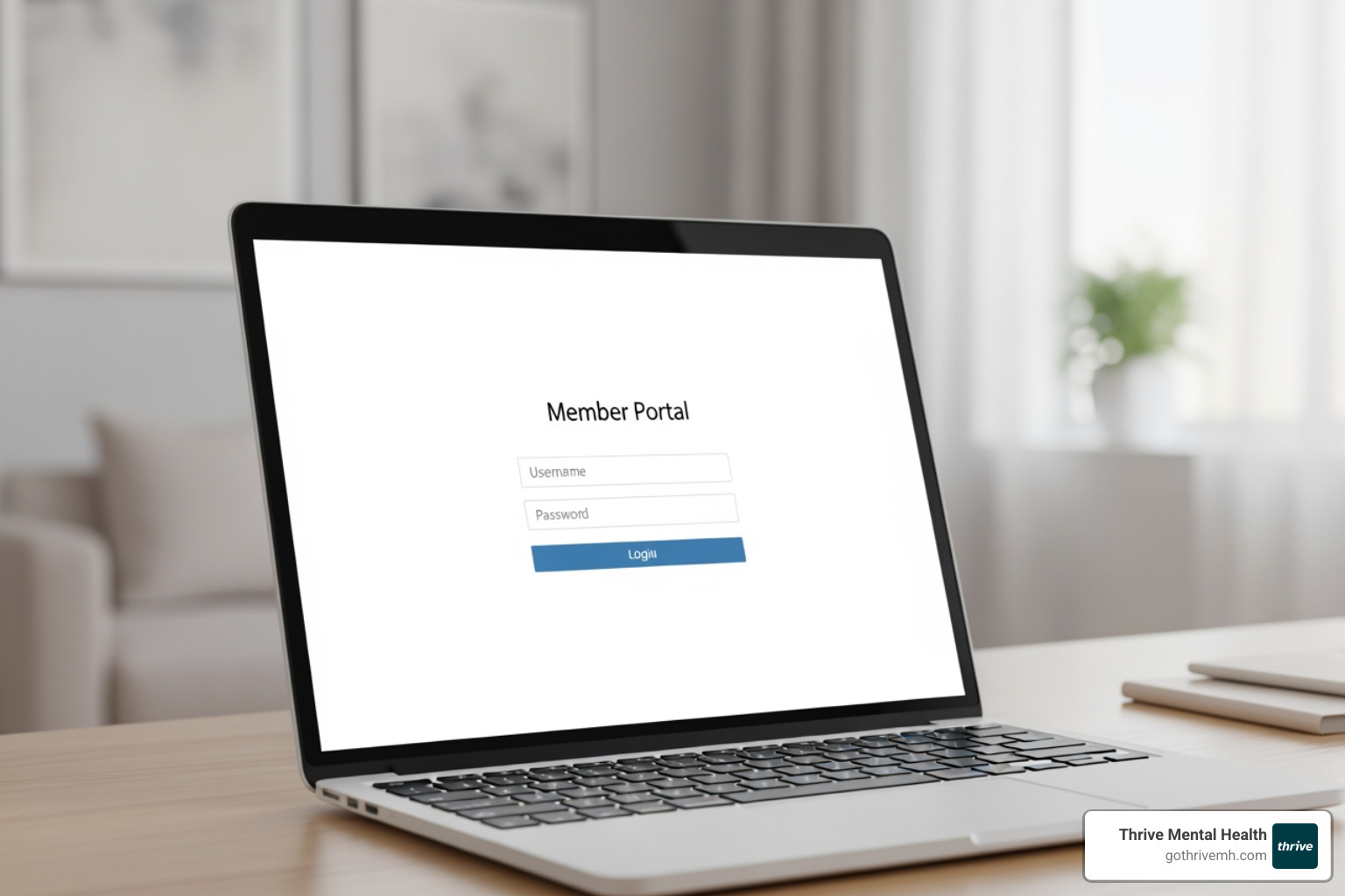 UnitedHealthcare member portal login screen - Find a mental health provider that is part of the United Health company network.